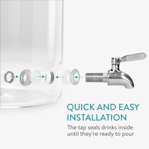 Dozator bauturi Universal, Sticla, 5 l, 51378.01