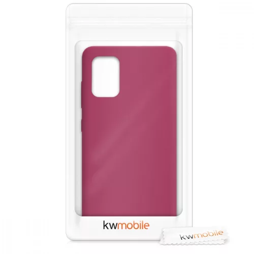 Husa pentru Samsung Galaxy A71, Silicon, Violet, 51209.175