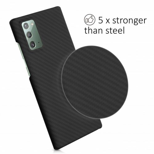 Husa pentru Samsung Galaxy Note 20, Aramida, Negru, 52840.47