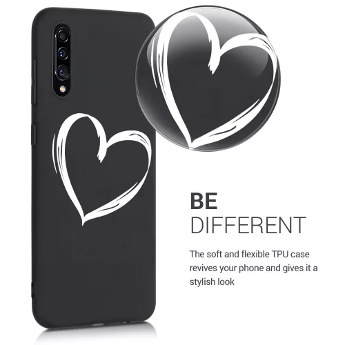 Husa pentru Samsung Galaxy A30s, Silicon, Negru, 50198.04