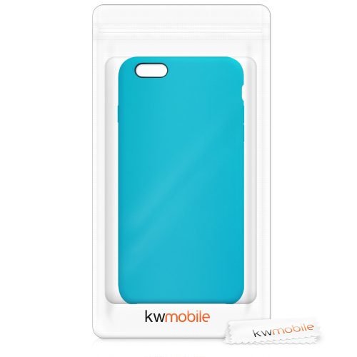 Husa pentru Apple iPhone 6 Plus / iPhone 6s Plus, Silicon, Albastru, 40841.205