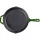 Tigaie adanca rotunda din fonta cu maner Navaris - 30 cm, Verde inchis, 53784.02
