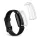 Set 2 Huse pentru Fitbit Inspire 2/Ace 3, Kwmobile, Transparent, Silicon, 53870.01