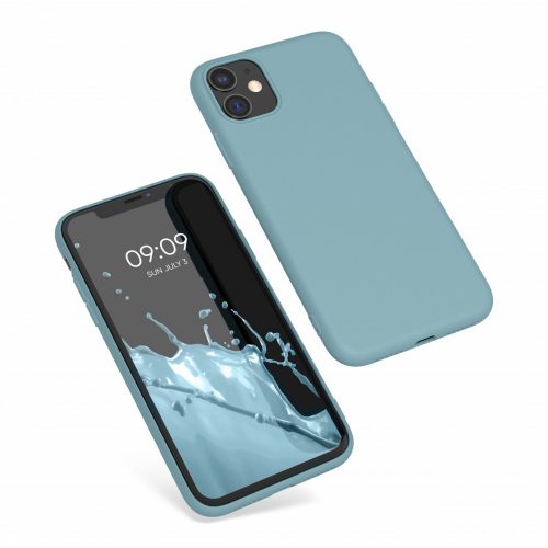 Husa pentru Apple iPhone 11, Silicon, Albastru, 49787.207