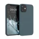 Husa pentru Apple iPhone 12 Mini, Silicon, Albastru, 52640.202