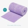 Set 10 bandaje ghips Navaris, 10 cm x 118 inch, timp de inmuiere 3-5 secunde, violet, mov, gips