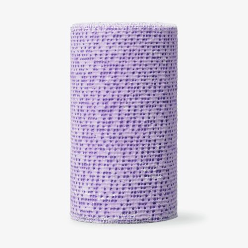 Set 10 bandaje ghips Navaris, 10 cm x 118 inch, timp de inmuiere 3-5 secunde, violet, mov, gips