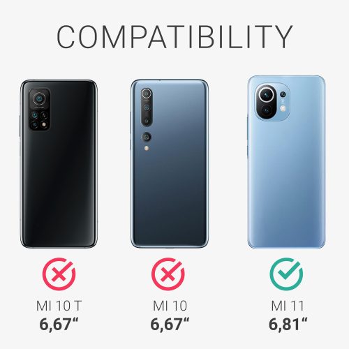 Husa pentru Xiaomi Mi 11, Silicon, Violet, 54188.187