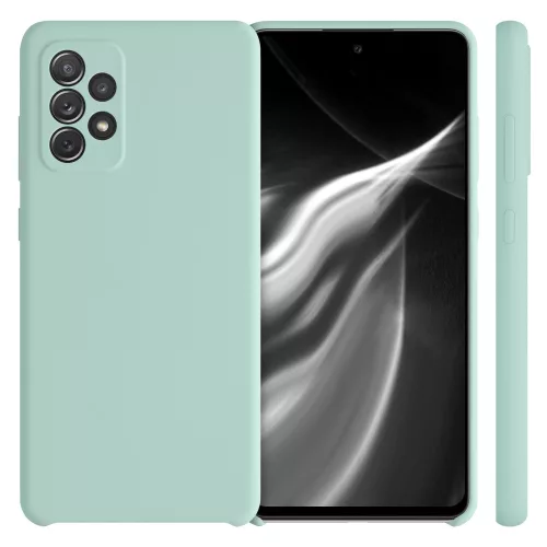 Husa pentru Samsung Galaxy A72, Silicon, Verde, 54359.50