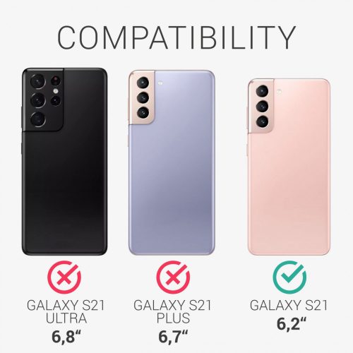 Husa pentru Samsung Galaxy S21, Silicon, Roz, 54056.213