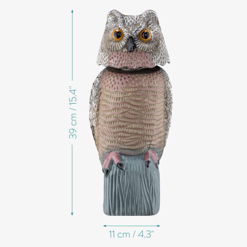 Bufnita sperietoare cu cap rotativ Navaris pentru gradina, 54646.01