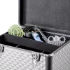 Cutie pentru accesorii ingrijire cai Navaris, Aluminiu, Argintiu, 50875.03