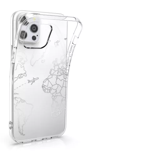Husa pentru Apple iPhone 12 / iPhone 12 Pro, Silicon, Silver, 53035.12