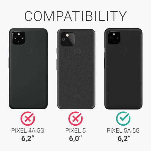Husa pentru Google Pixel 5a, Textil, Rosu, 54994.76