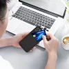 Husa pentru iPhone 12 / iPhone 12 Pro, Silicon, Negru, 55112.01