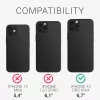Husa pentru iPhone 12 Pro Max, Silicon, Mov, 52714.222