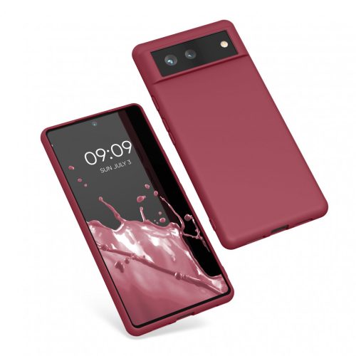 Husa pentru Google Pixel 6, Silicon, Rosu, 55434.209, kwmobile