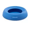Bol portabil Navaris pentru caine si pisica, Silicon, Albastru, 55861.04