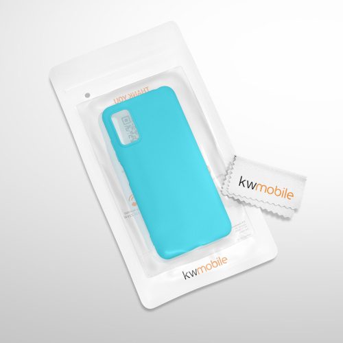 Husa pentru Xiaomi Redmi Note 10 5G, Silicon, Albastru, 54947.223, kwmobile