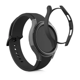   Set 2 Huse pentru Samsung Galaxy Watch 4 Classic (46mm), kwmobile, Plastic, Negru, 56181.01