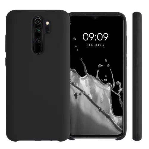 Husa pentru Xiaomi Redmi Note 8 Pro, Silicon, Negru, 50248.01, kwmobile