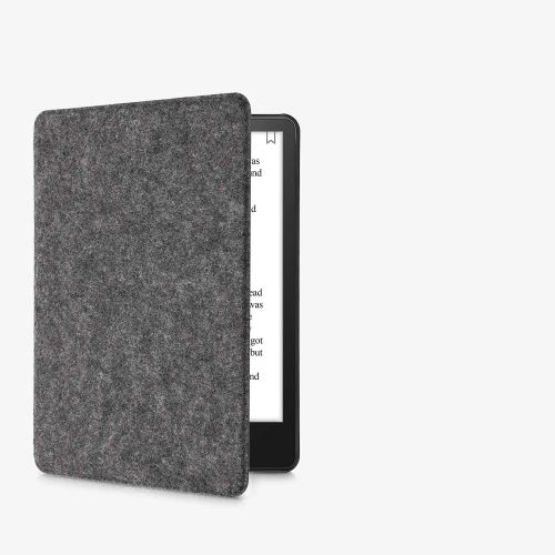 Husa pentru Kindle Paperwhite 11, Textil, Gri, kwmobile, 56259.19