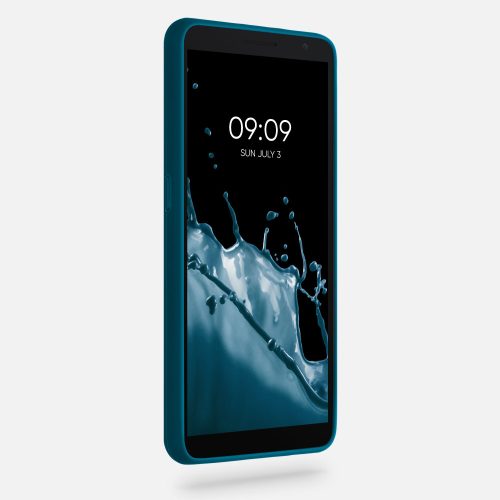 Husa pentru Alcatel 1B (2020), Silicon, Verde, 51516.224, kwmobile