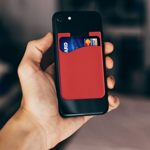 Set 3 Huse card bancar pentru telefon, Kwmobile, Multicolor, Silicon, 49594.04