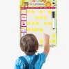 Tabla recompense Navaris, 62 magneti, 39.4x28x8 cm, limba italiana, planner, multicolor, MDF