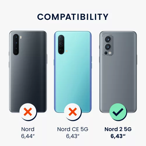 Husa pentru OnePlus Nord 2 5G, Silicon, Roz, 56070.77, kwmobile