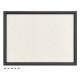 Panou memo din in Navaris, 58x43 cm, cadru MDF, premontat, 6 pini, bej, MDF/textil