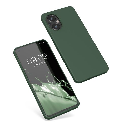 Husa pentru OnePlus Nord N20 5G, Silicon, Verde, 56943.80, kwmobile