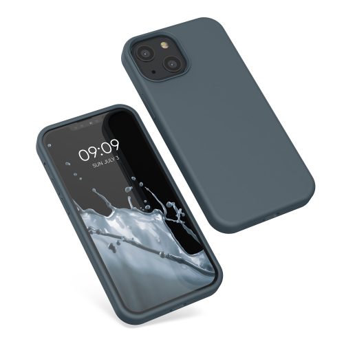 Husa pentru Apple iPhone 13 Mini, Silicon, Verde, 55877.202, kwmobile