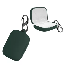   Husa pentru casti OnePlus Buds Pro, Kwmobile, Verde, Silicon, 56099.80