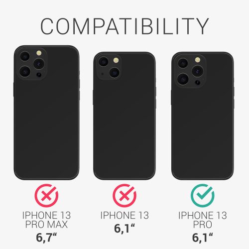 Husa pentru Apple iPhone 13 Pro, Lemn, Maro, 55967.07, kwmobile