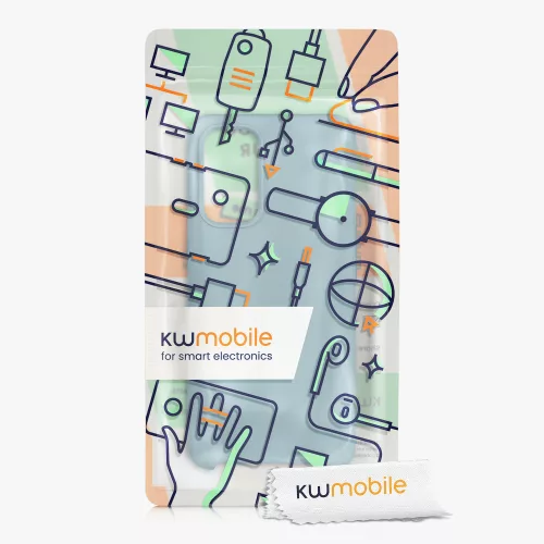 Husa Kwmobile pentru OPPO Find X3 Lite, Silicon, Verde, 55201.206