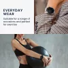 Set 2 curele pentru Xiaomi Mi Watch/Mi Watch Color Sport, Kwmobile, Negru/Albastru, Silicon, 58466.01