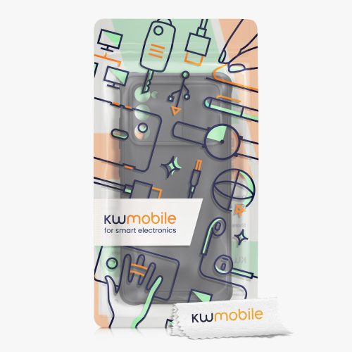 Husa Kwmobile pentru Samsung Galaxy S20 FE, Silicon, Negru, 58684.01