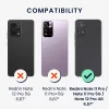 Husa Kwmobile pentru Xiaomi Redmi Note 11 Pro/Redmi Note 11 Pro 5G, Silicon, Violet, 57373.100