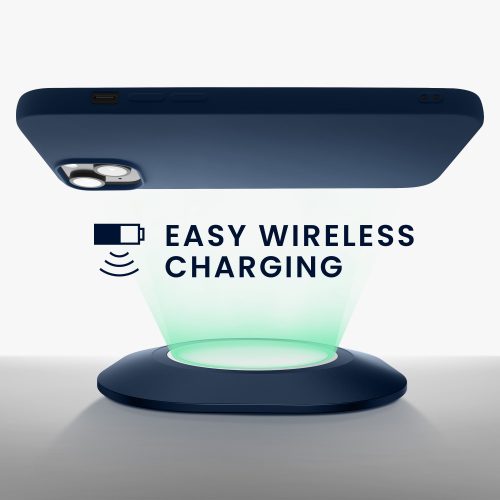 Husa Kwmobile pentru Apple iPhone 14 Plus, Silicon, Albastru, 59080.116