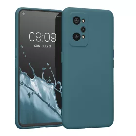   Husa Kwmobile pentru Realme GT Neo 3T, Silicon, Verde, 59246.57