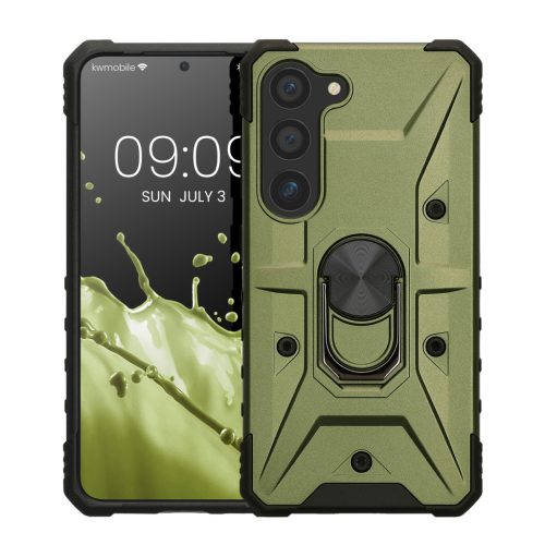 Husa Kwmobile pentru Samsung Galaxy S23, Verde, Policarbonat, 61249.17