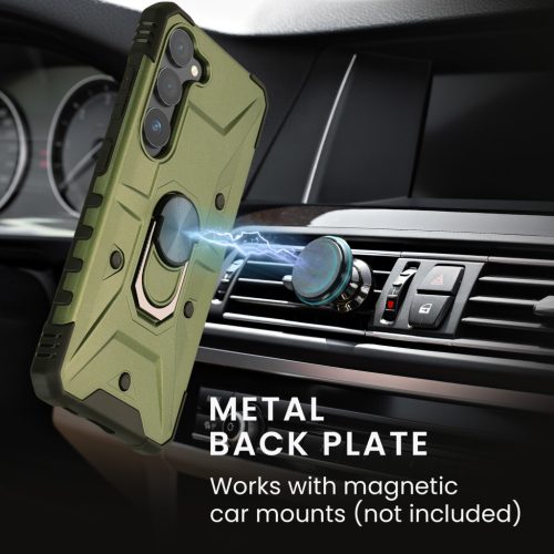 Husa Kwmobile pentru Samsung Galaxy S23, Verde, Policarbonat, 61249.17