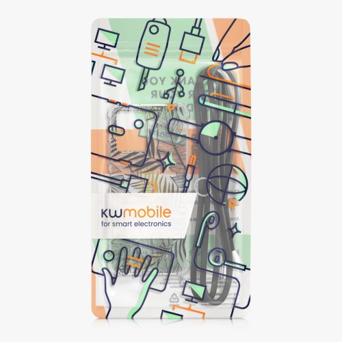 Husa Kwmobile cu snur pentru Xiaomi Redmi Note 12 5G/Poco X5, Multicolor, Silicon, 60892.03