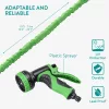 Furtun de gradina extensibil Navaris 3.75-7.5m, cu pistol stropire 10 functii, 61949.01
