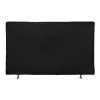Husa de in Kwmobile pentru televizor de 40 inch, Negru, Textil, KWM0000250B001C