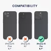 Husa Kwmobile pentru Apple iPhone 15 Pro, Negru, Silicon, KWM000022OM003C
