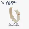 Curea Kwmobile pentru Xiaomi Mi Band 8, Alb, Silicon, KWM0000253R001C