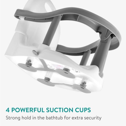 Scaun baie bebelusi Navaris, 6-16 luni, 32x32x28 cm, stabil, albastru, plastic