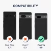 Husa Kwmobile pentru Google Pixel 7a, Maro, Lemn/Silicon, KWM000019YJ004C